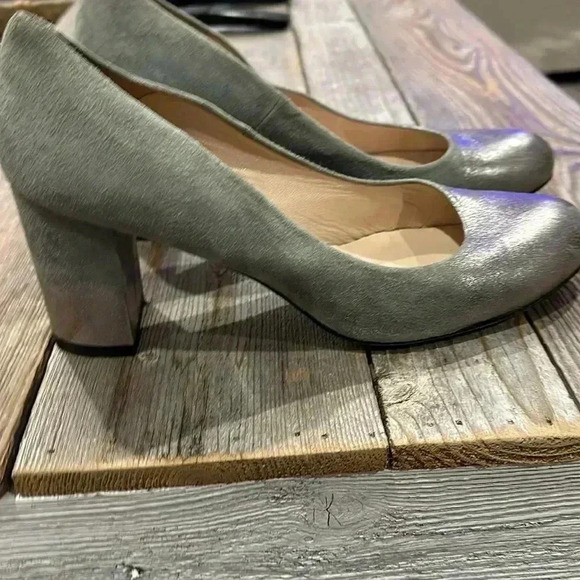 Anthropologie Lenora Rita Suede Heels Size 41 or US 10.5 - Picture 3 of 6